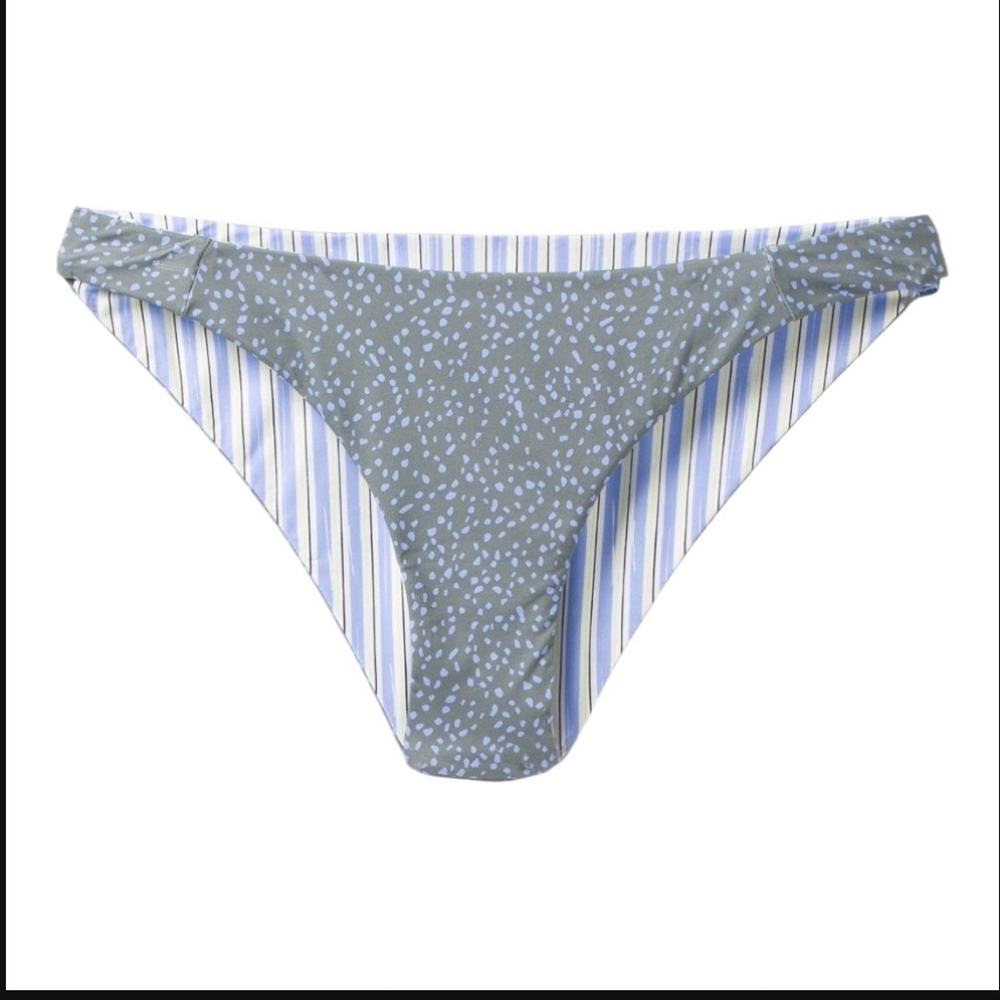 NWT Prana Elina Reversible Army Spots Bikini Bottom Small